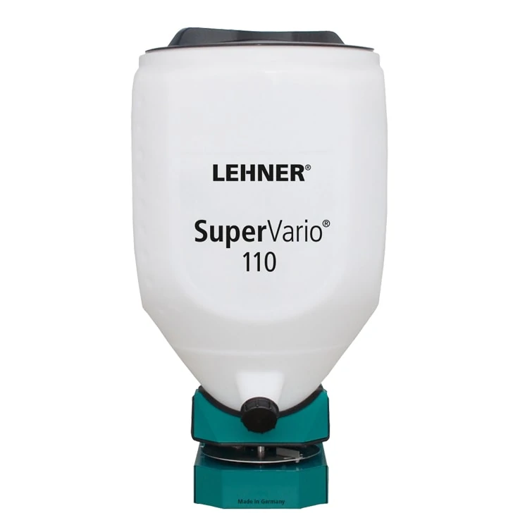 LEHNER SuperVario Streuer 12 Volt für Zwischenfrüchte und Grassaaten LEHNER SuperVario Streuer 12 Volt für Zwischenfrüchte und Grassaaten