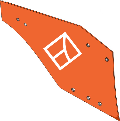 39.0047 Pflugteil Streichblech einteilig - rechts (30.22.352D) 39.0047 Pflugteil Streichblech einteilig - rechts (30.22.352D) passend für Naud