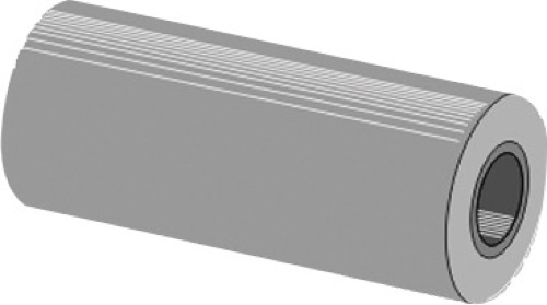 Einschweißbuchse für Zinken mit Gewinde M28 – 18100-33 Einschweißbuchse für Zinken mit Gewinde M28, Artikelnummer 18100-33
