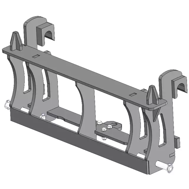 Agri-Power Schnellwechselrahmen von MERLO auf JOHN DEERE MATBRO 411914