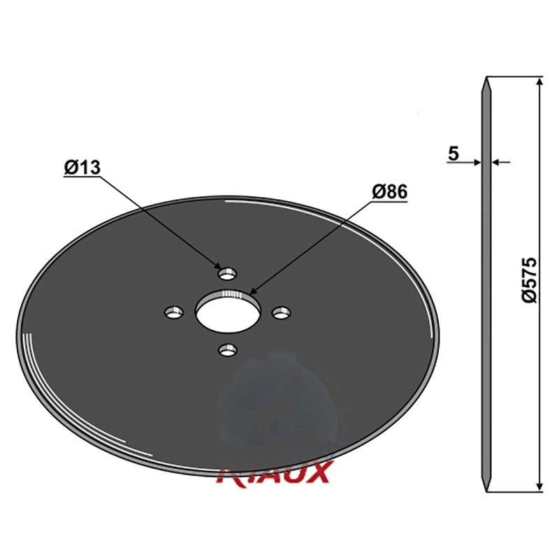 Landwirtschaft Bodenbearbeitung Scheibeneggen Sechscheibe glatt Niaux Landwirtschaft Bodenbearbeitung Scheibeneggen Sechscheibe glatt Niaux
