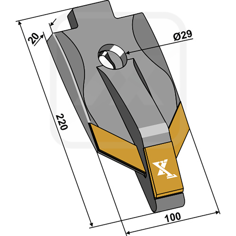 Landwirtschaft Bodenbearbeitung Grubber Schare & Leitbleche Scharspitze - Hartmetall Komet|Kerner Landwirtschaft Bodenbearbeitung Grubber Schare & Leitbleche Scharspitze - Hartmetall Komet|Kerner