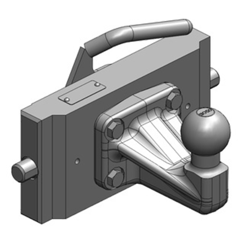 K50-Kugel Scharmüller für CBM-Lagerbock Scharmüller Anhängebock Einsätze 03.6245.02-A02