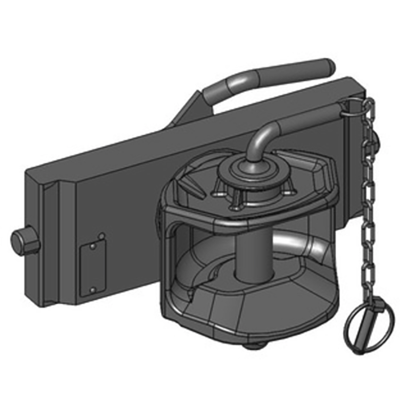 Traktorentechnik Anhängetechnik Scharmüller Zugmaul Standard mit Adapterplatte #03.3195.01-A02 Traktorentechnik Anhängetechnik Scharmüller Zugmaul Standard mit Adapterplatte #03.3195.01-A02