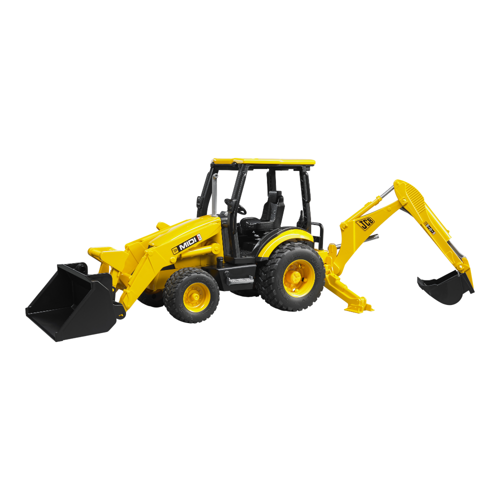 Bruder JCB MIDI CX Baggerlader Bruder JCB MIDI CX Baggerlader - Cover Image