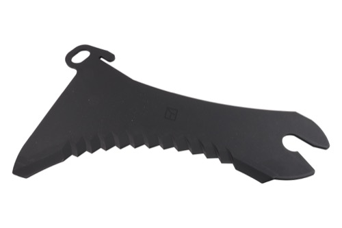 Ladewagenmesser Hartmetallbeschichtet 345mm, OEM Mengele:01144401 / Lely:01144401 / Fendt:LM01144401