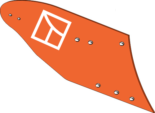 39.0051 Pflugteil Streichblech einteilig - rechts (30.23.554D) 39.0051 Pflugteil Streichblech einteilig - rechts (30.23.554D) passend für Naud