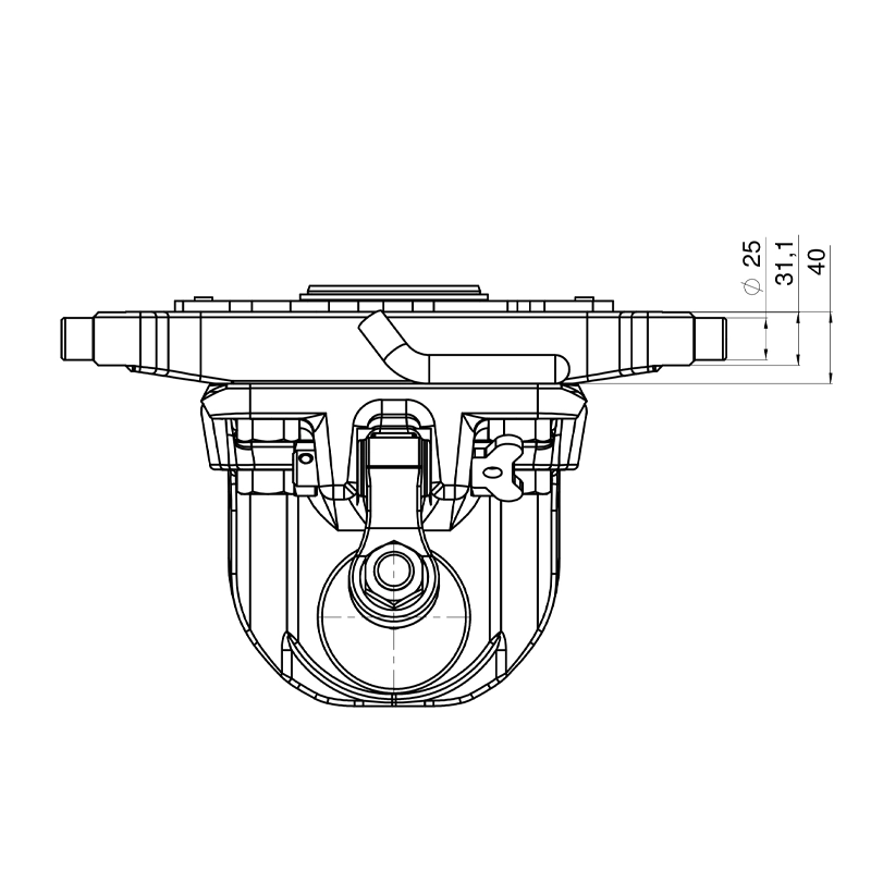 Kugelkupplung K80® Scharmüller 07.6330.42-A02 330mm Fendt John Deere Deutz 