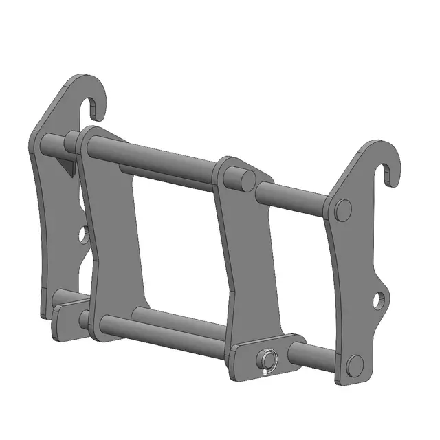 Agri-Power Schnellwechselrahmen von DIECI Nr2 auf CATERPILLAR 442334