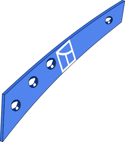 37.0154 Pflugteil Streichblech-Streifen SRP330WL1 - links (2759.03.02) passend für Rabe