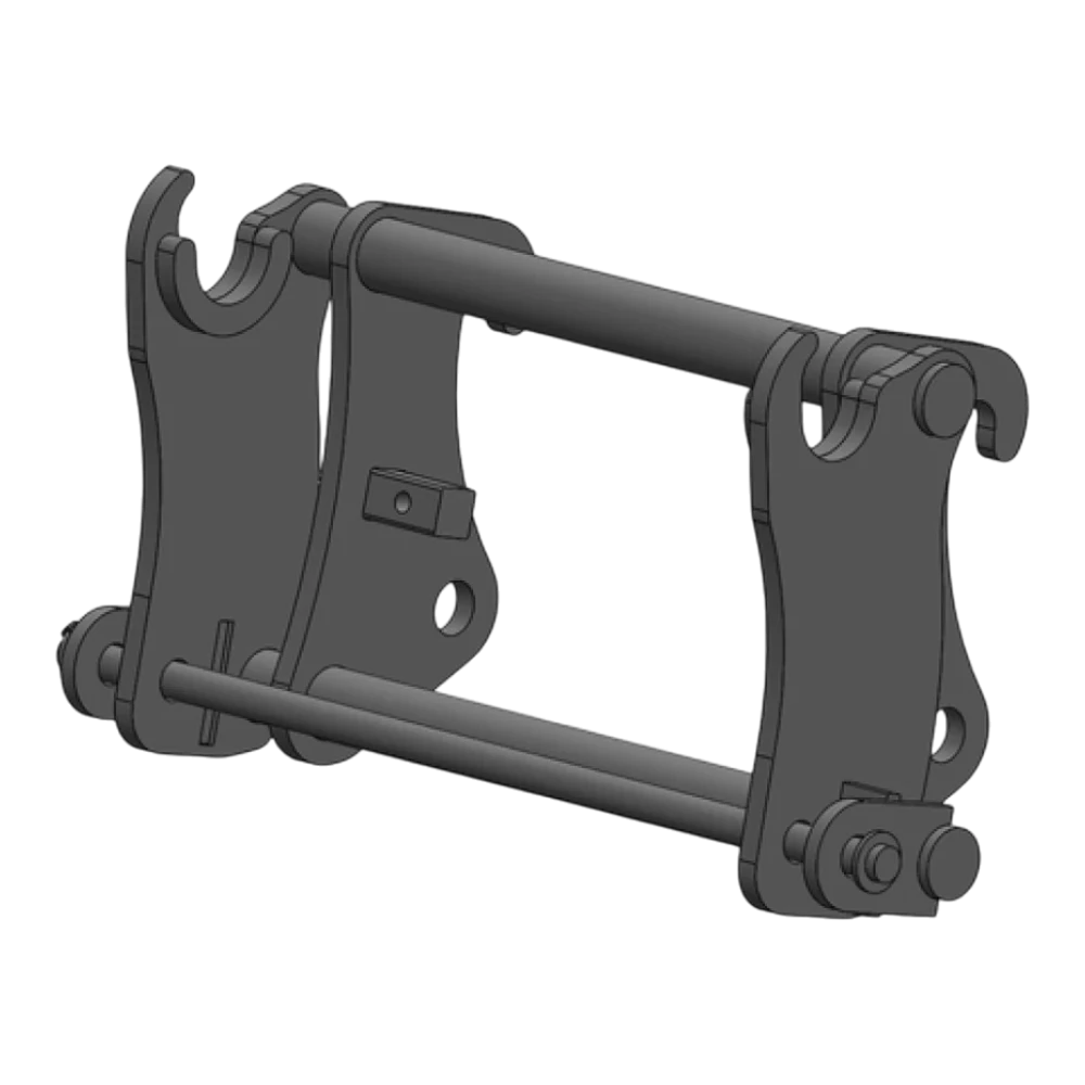 Adapterrahmen JCB COMPACT auf Manitou – Adapteransicht 1