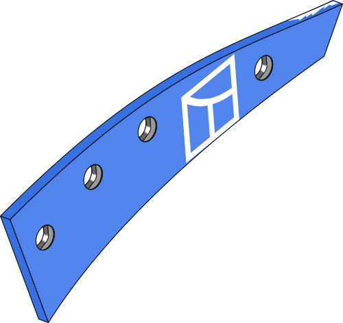 37.0183 Pflugteil Streichblech-Streifen SRP358RL1 - links (2738.09.02) passend für Rabe