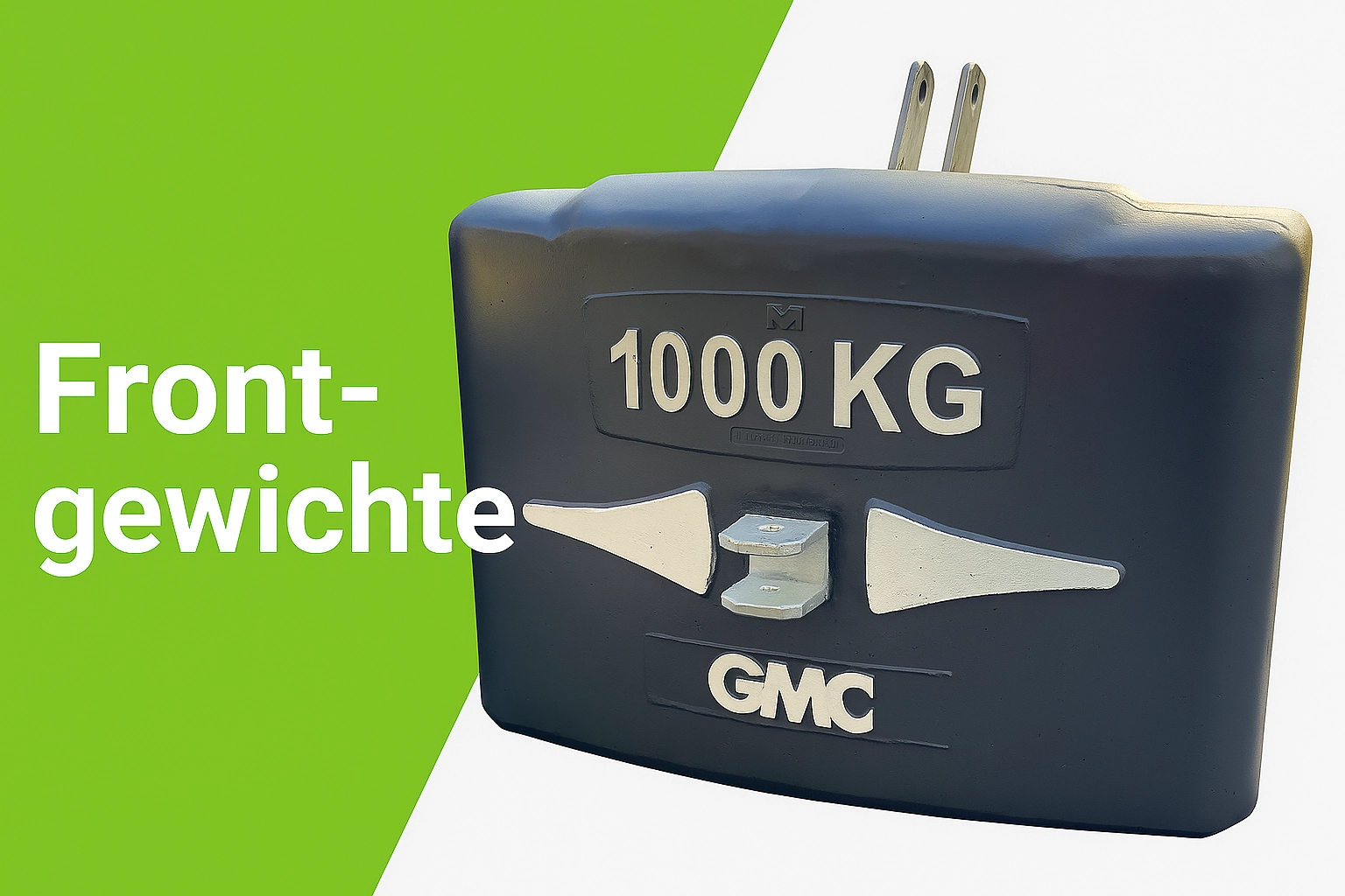 GMC Frontgewichte 1000 KG Front- und Ballastgewichte von GMC bis zu 1000 kg
