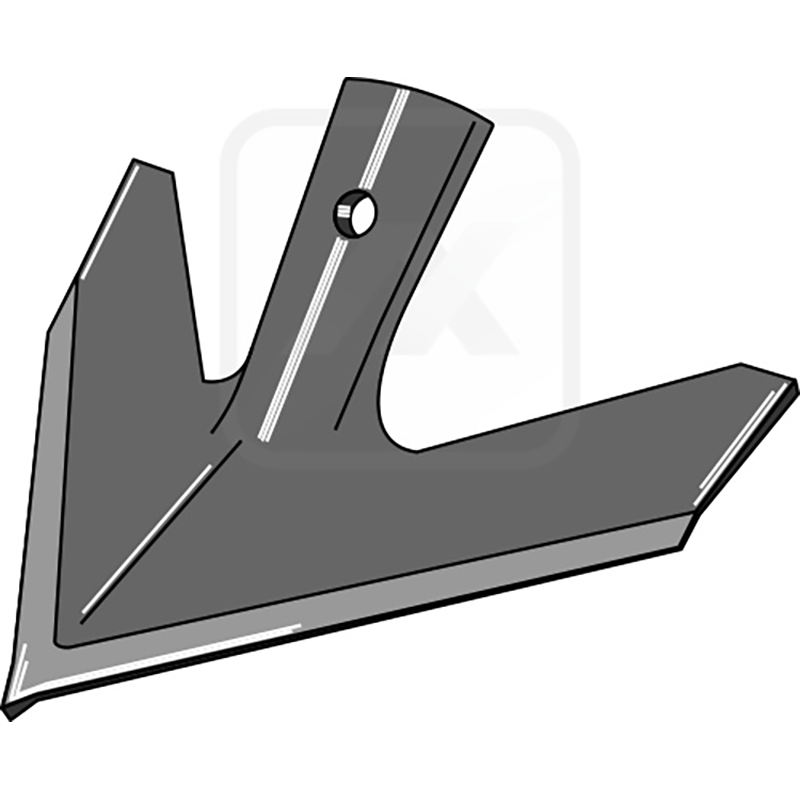 Landwirtschaft Bodenbearbeitung Grubber Schare & Leitbleche Schnell-Wechsel-Schar - 254mm Bourgault