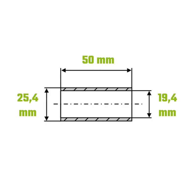 Reduzierhülse für Oberlenkerkugel von Kat 2 auf Kat 1 reduzierhülse oberlenker Kat 2 auf Kat 1