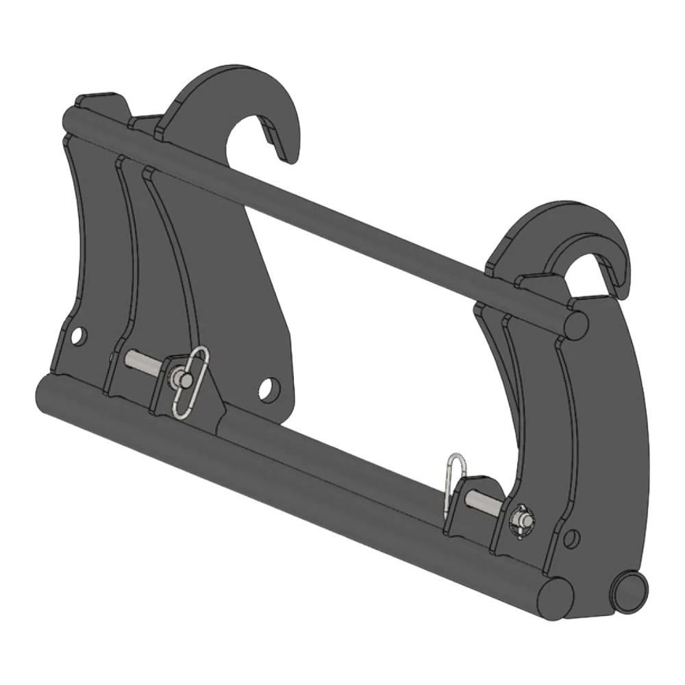 Adapterrahmen Case, New Holland auf Euro – Adapteransicht 1