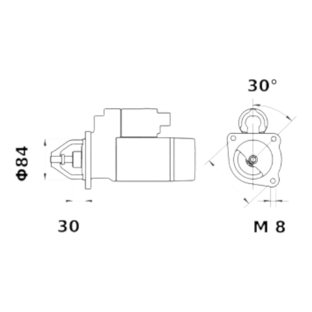 MAHLE Anlasser, Starter MAHLE Anlasser, Starter