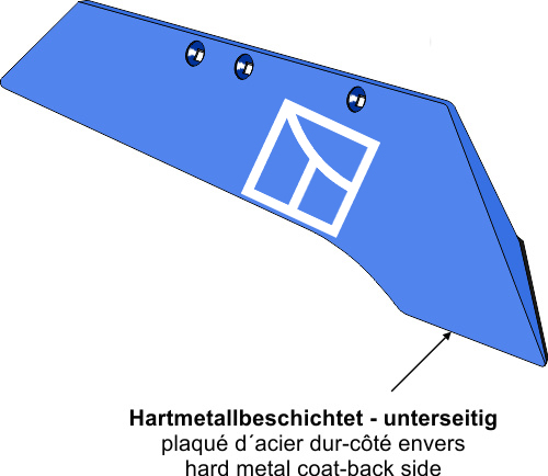 37.0115 Pflugteil Schnabelschar verstärkt SSP332OP - rechts (2708.48.01) 37.0115 Pflugteil Schnabelschar verstärkt SSP332OP - rechts (2708.48.01) passend für Rabe