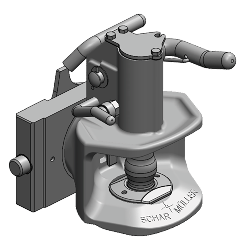 Traktorentechnik Anhängetechnik Scharmüller Zugmaul Standard mit Adapterplatte #03.2013.03-A19 Traktorentechnik Anhängetechnik Scharmüller Zugmaul Standard mit Adapterplatte #03.2013.03-A19