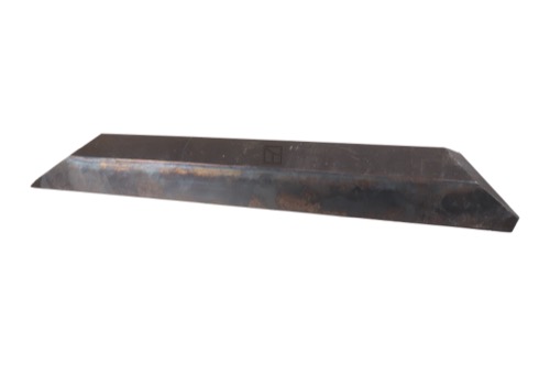 Seitenmesser 443mm - rechte Ausführung, OEM Agrostroj:5002393