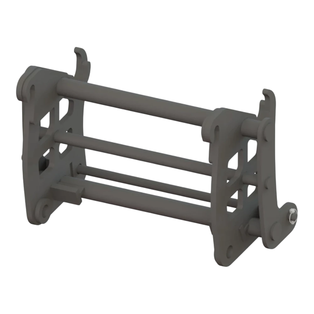 Adapterrahmen JCB 406-407 auf Manitou – Produktbild 1 Adapterrahmen JCB 406-407 auf Manitou – Adapteransicht 1