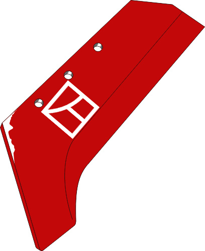 38.0055 Pflugteil Schnabelschar - 16'' - links (PK0.000.06A) 38.0055 Pflugteil Schnabelschar - 16'' - links (PK0.000.06A) passend für Vogel und Noot