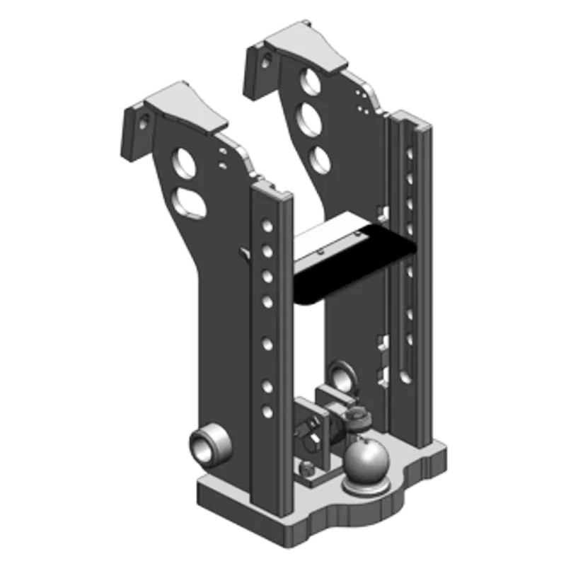 Anhängebock mit K80 Scharmüller 00.190.80.2-A02 für JCB