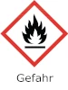 Gefahrenpiktogramm "entzündbar" Gefahrenpiktogramm Entzündbar