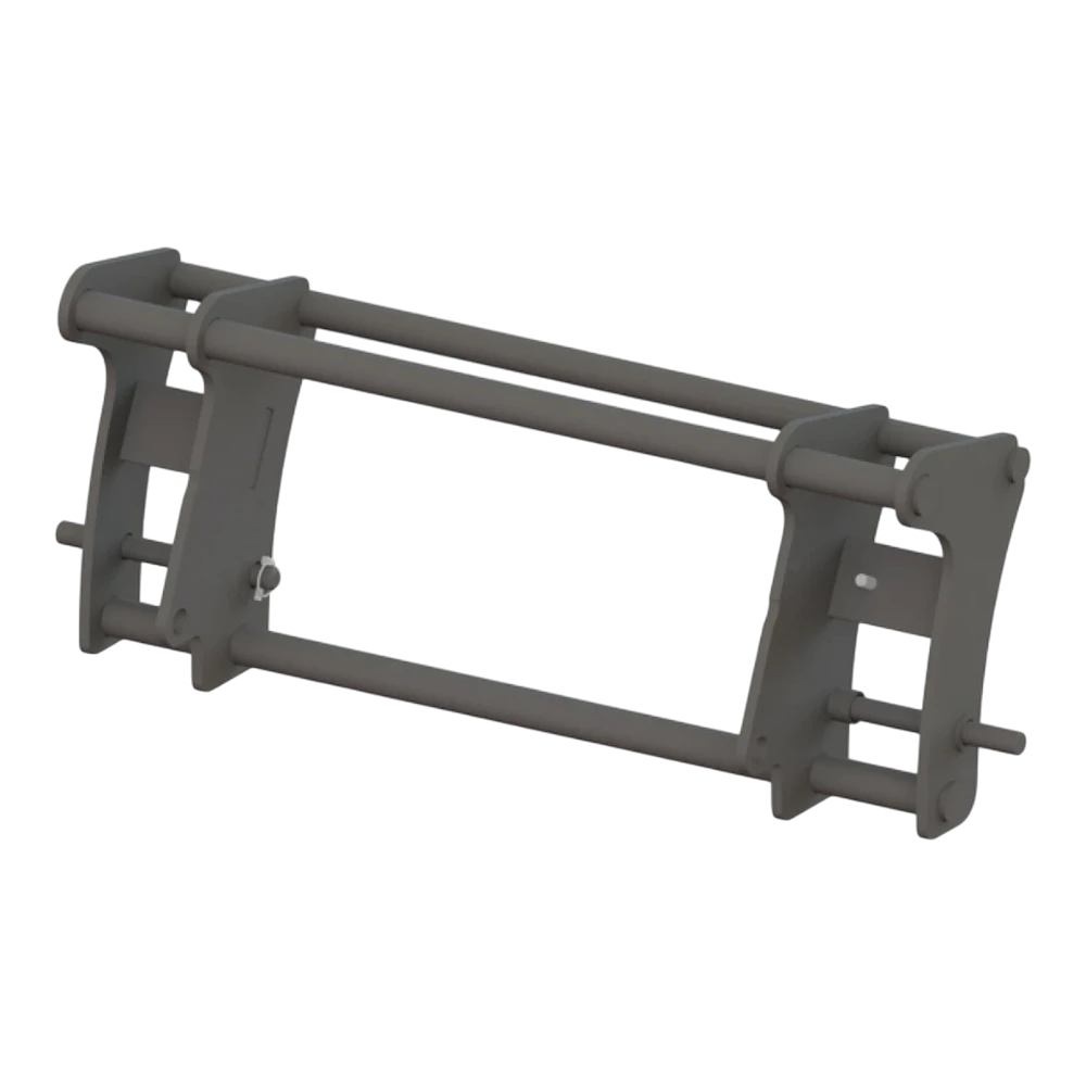 Adapterrahmen Mailleux auf Faucheux STD – Adapteransicht 1