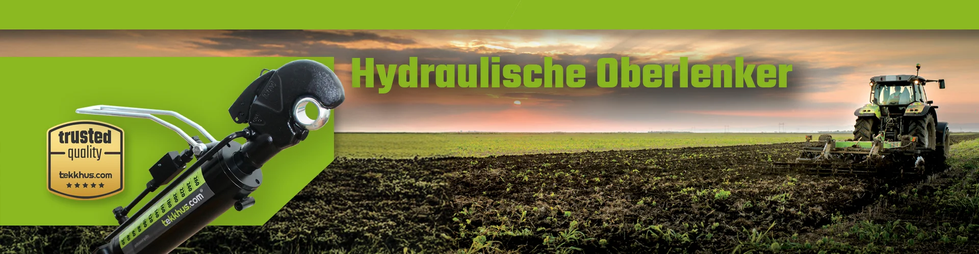 Hydraulischer Oberlenker Kat 2 und Kat 3 Komplettsatz Hydraulischer Oberlenker Kat 2 und Kat 3 Komplettsatz - Kategorie Banner