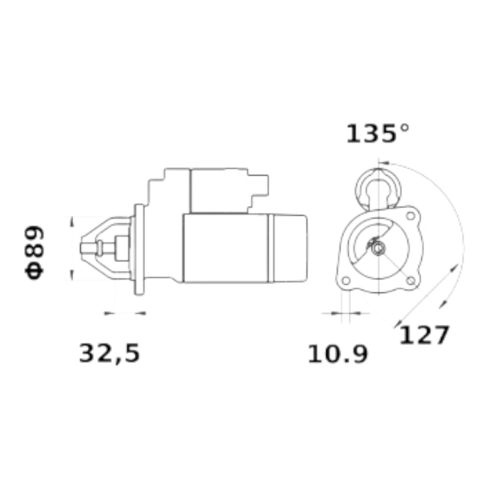MAHLE Anlasser, Starter MAHLE Anlasser, Starter