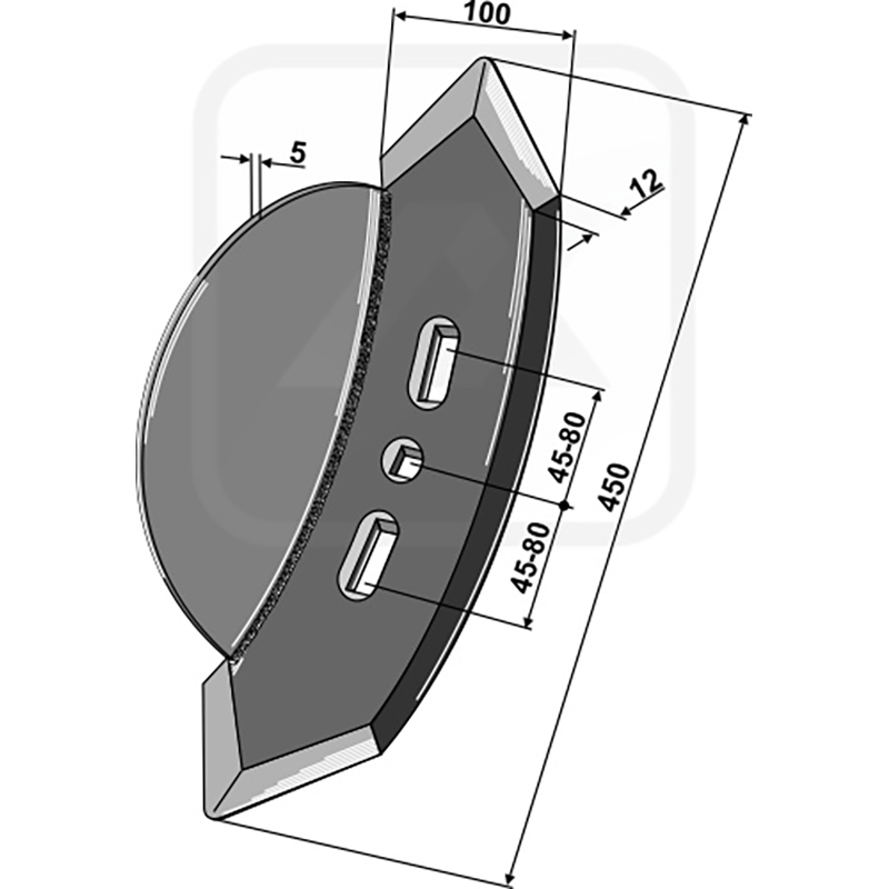 Landwirtschaft Bodenbearbeitung Grubber Schare & Leitbleche Vorschar Köckerling Quadro-Triomix Landwirtschaft Bodenbearbeitung Grubber Schare & Leitbleche Vorschar Köckerling Quadro-Triomix