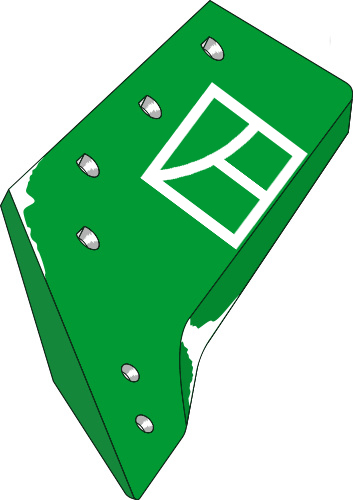 33.0091 Pflugteil Wechselspitzenschar - 14'' - links (KK07300388) 33.0091 Pflugteil Wechselspitzenschar - 14'' - links (KK07300388) passend für Kverneland