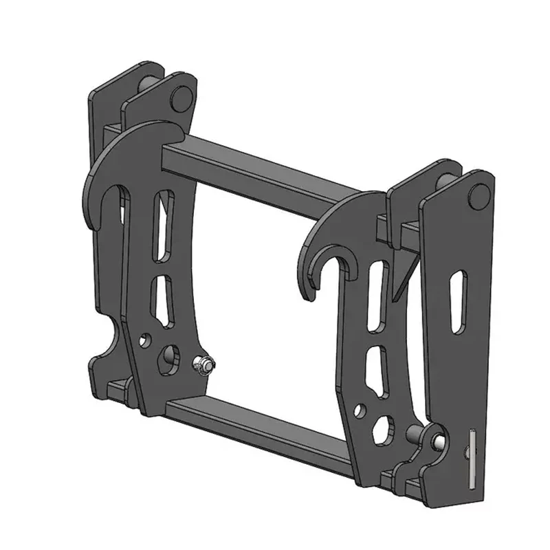 SchnellwechselrahmenCASE NEW HOLLAN auf JCB-QFIT