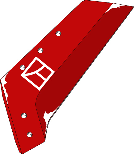 38.0046 Pflugteil Wechselspitzenschar - 18'' - links (PK8.014.01A) passend für Vogel und Noot