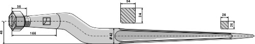 Silozinken 1010mm
