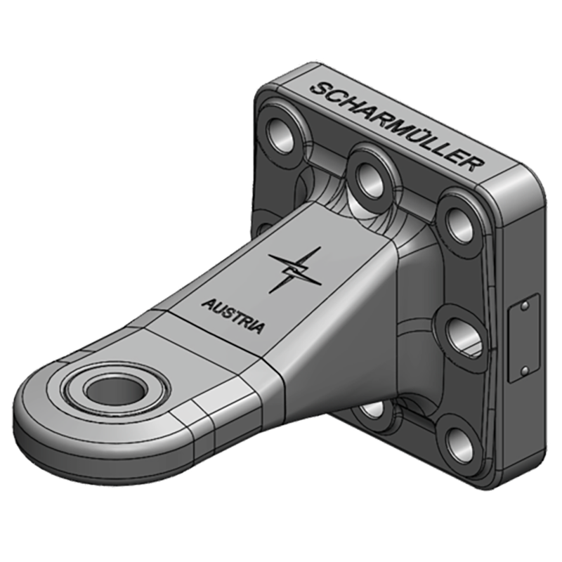 Anhängetechnik Scharmüller Zugöse Flansch #00.654.151.0-A02