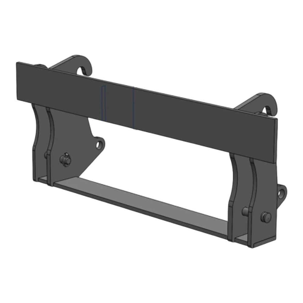 Adapterrahmen Faucheux STD auf Roda – Produktbild 1 Adapterrahmen Faucheux STD auf Roda – Adapteransicht 1