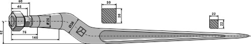 Silozinken 820mm
