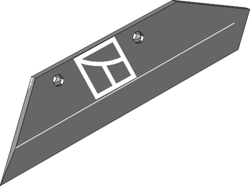 36.0154 Pflugteil Wechselspitzenschar - 18'' - links (35043 - 41653504309) 36.0154 Pflugteil Wechselspitzenschar - 18'' - links (35043 - 41653504309) passend für Överum