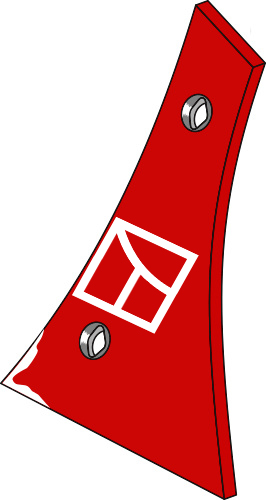 38.0066 Pflugteil Streichblech-Vorderteil - rechts (PR7.000.03) 38.0066 Pflugteil Streichblech-Vorderteil - rechts (PR7.000.03) passend für Vogel und Noot