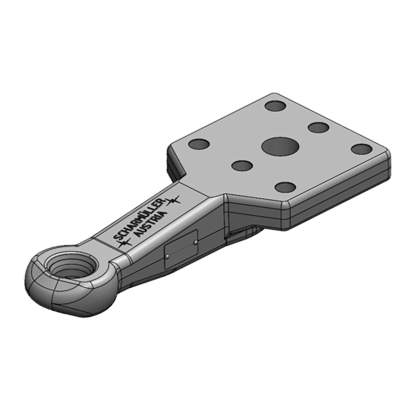 Anhängetechnik Scharmüller Zugöse Flansch #00.655.21.0-A02