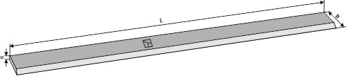 Seitenmesser 1000mm