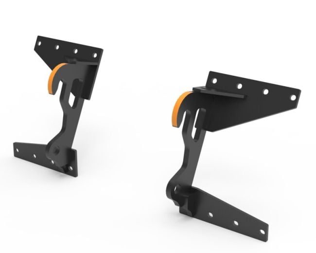 Quicke BoH Hakensatz M16 L JCB Mini TH (Light weight): Anschraubhaken für Anbaugeräte mit M16-Schnittstelle. Art.-Nr. 11256742Q. Online auswählen.