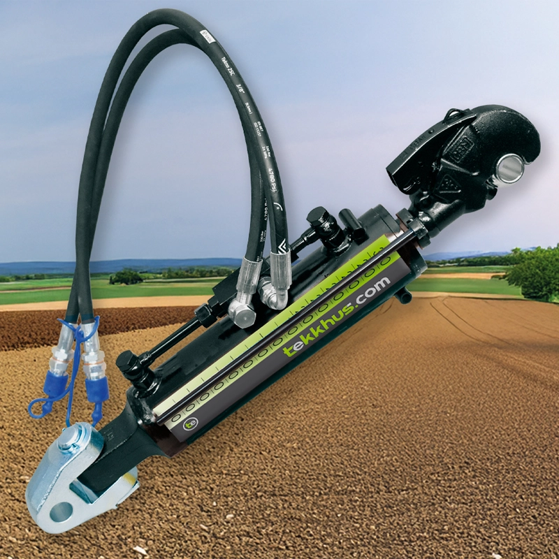 Hydraulischer Oberlenker Kategorie 2 mit Kardan und Schlauchsatz Hydraulischer Oberlenker Kategorie 2 mit Kardan von tekkhus