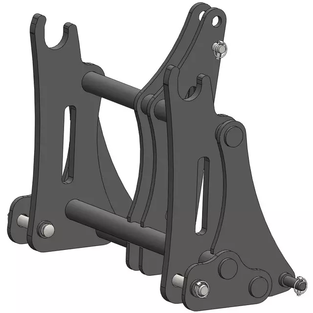 Agri-Power Schnellwechselrahmen von 3 PTS CAT2 auf BOBCAT 446655