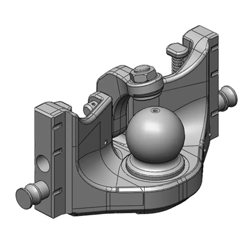 Kugelkupplung K80® Scharmüller 05632951A02 330mm Schlitten für CBM-Lagerbock CLAAS