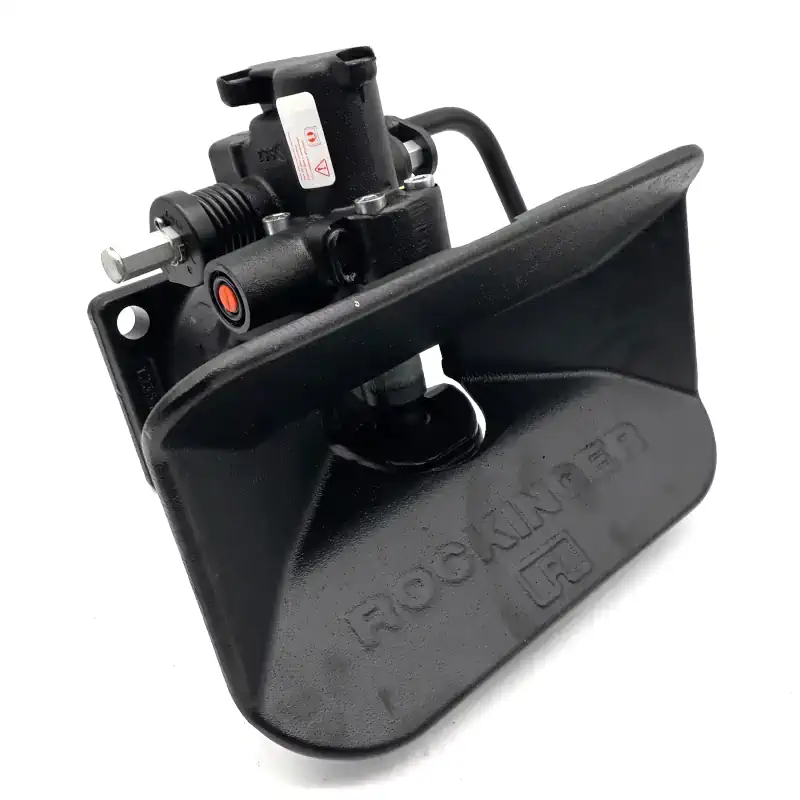 Rockinger LKW-Zugmaul 38er Bolzen mit Auslöse-Handhebel abwärts LKW-Zugmaul 38er Bolzen für Landtechnik mit Abwärts-Handhebel