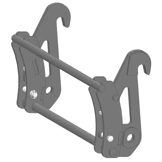 Schnellwechselrahmen CLAAS SCORPION KRAMER WEIDEMANN auf FAUCHEUX BLANC Agri-Power Schnellwechselrahmen von CLAAS SCORPION KRAMER WEIDEMANN auf FAUCHEUX BLANC 414010