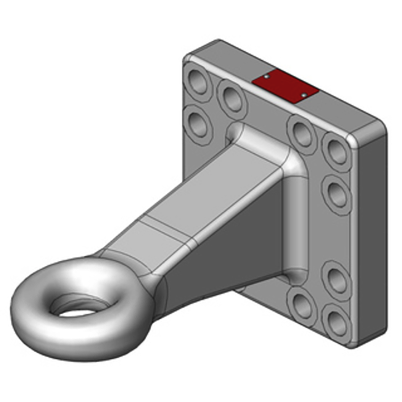 Anhängetechnik Scharmüller Zugöse Flansch #00.665.42.0-A02